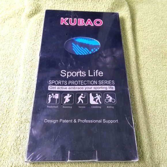 Kubao Sports Life New Blue Knee Compression Sleeve Size Large - Picture 1 of 3